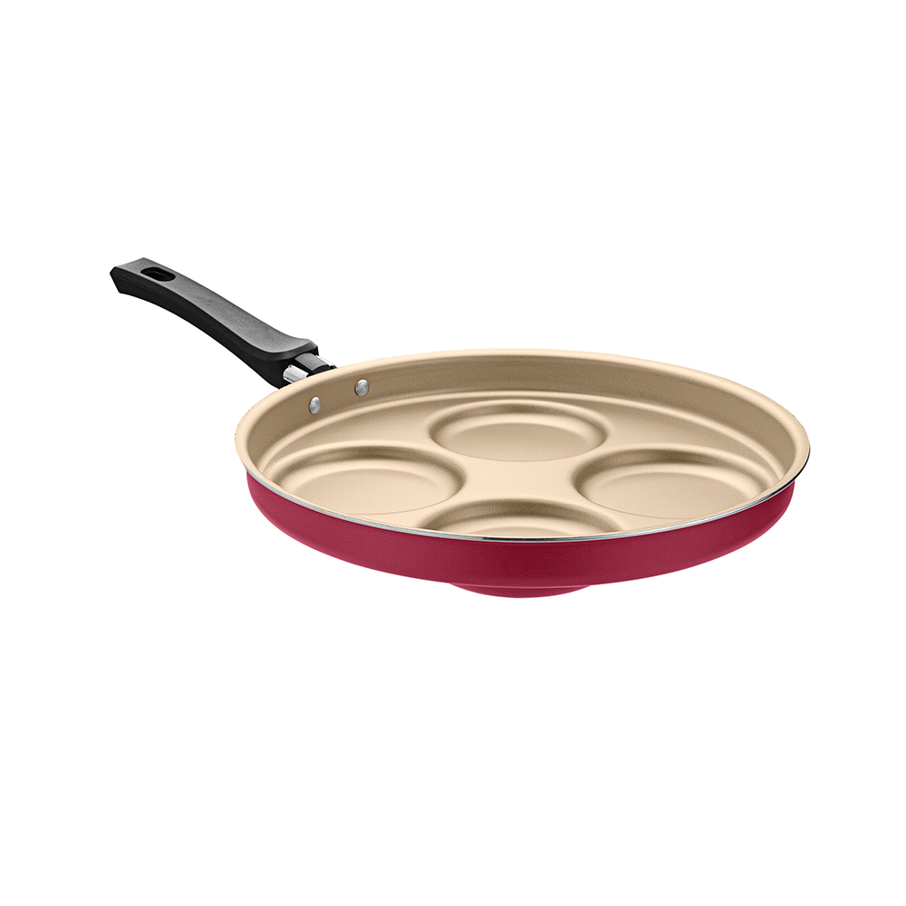 Quadriovos 000374 Cereja/Creme Única Luz