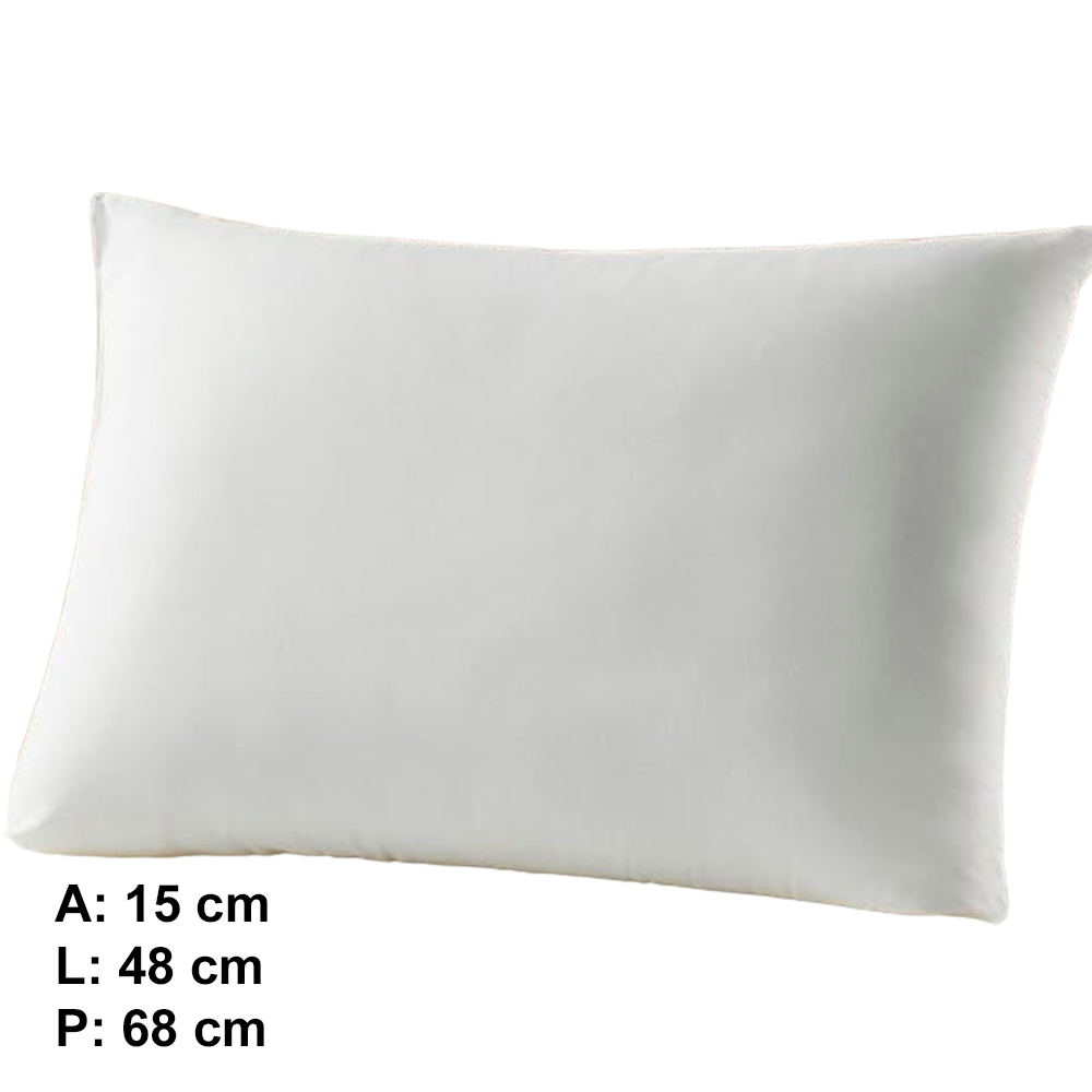 Travesseiro Toque Aveludado 100 ANOS Branco Altenburg