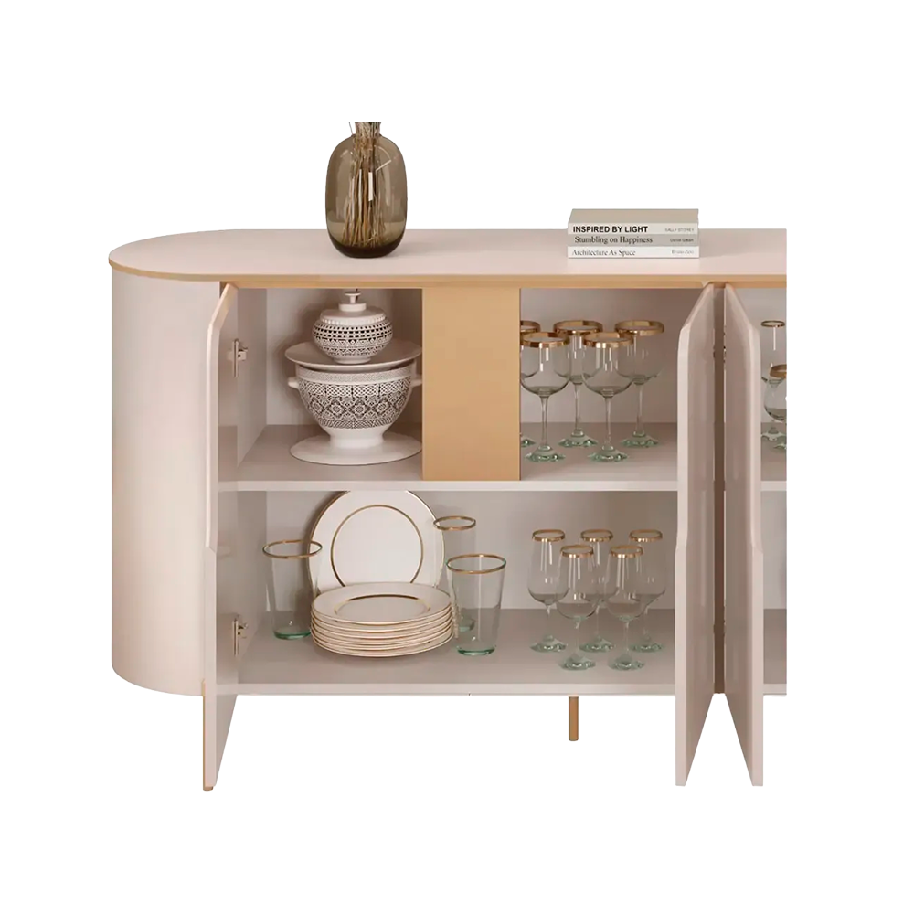 Buffet Cleo Off White Dj Moveis