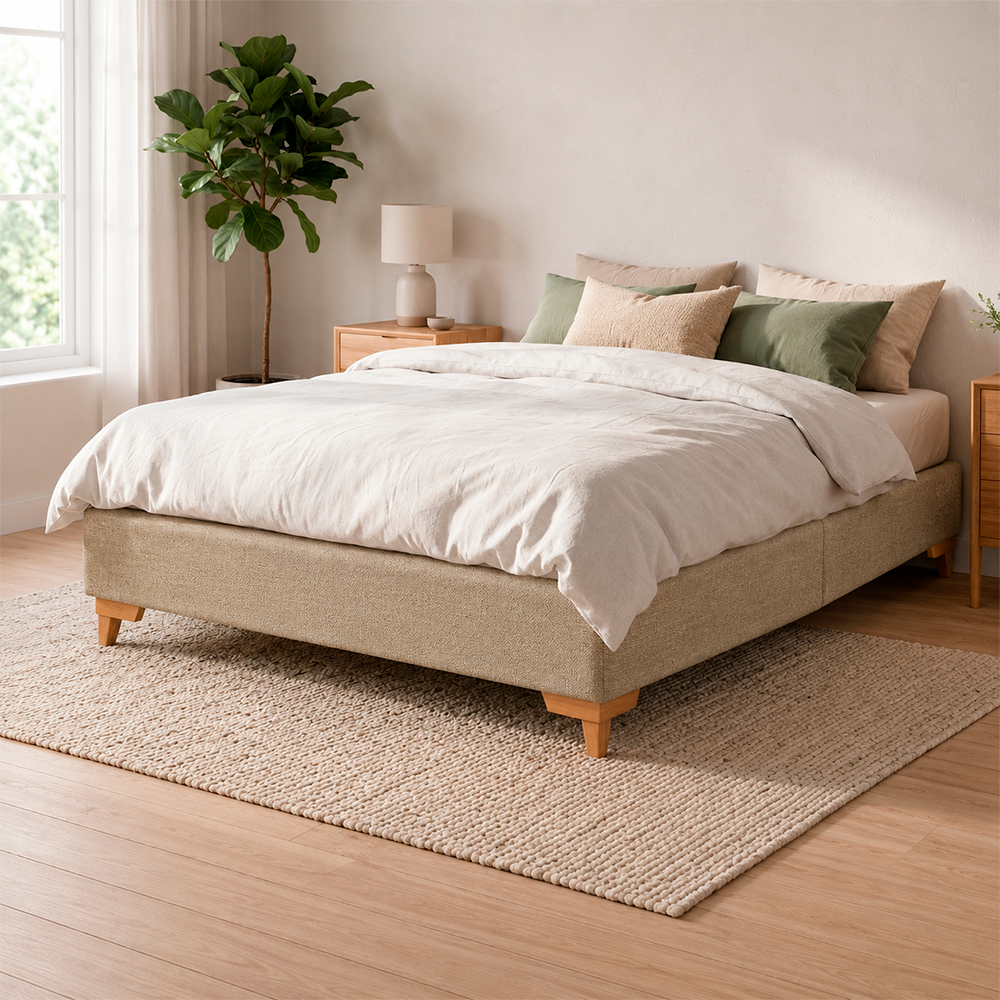 Base Prime Wood Liso 138x40 Bege Cod 18 Cej Probel