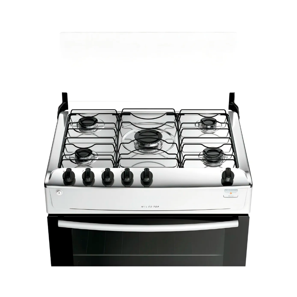 Fogão 5B Milão Top Branco Atlas