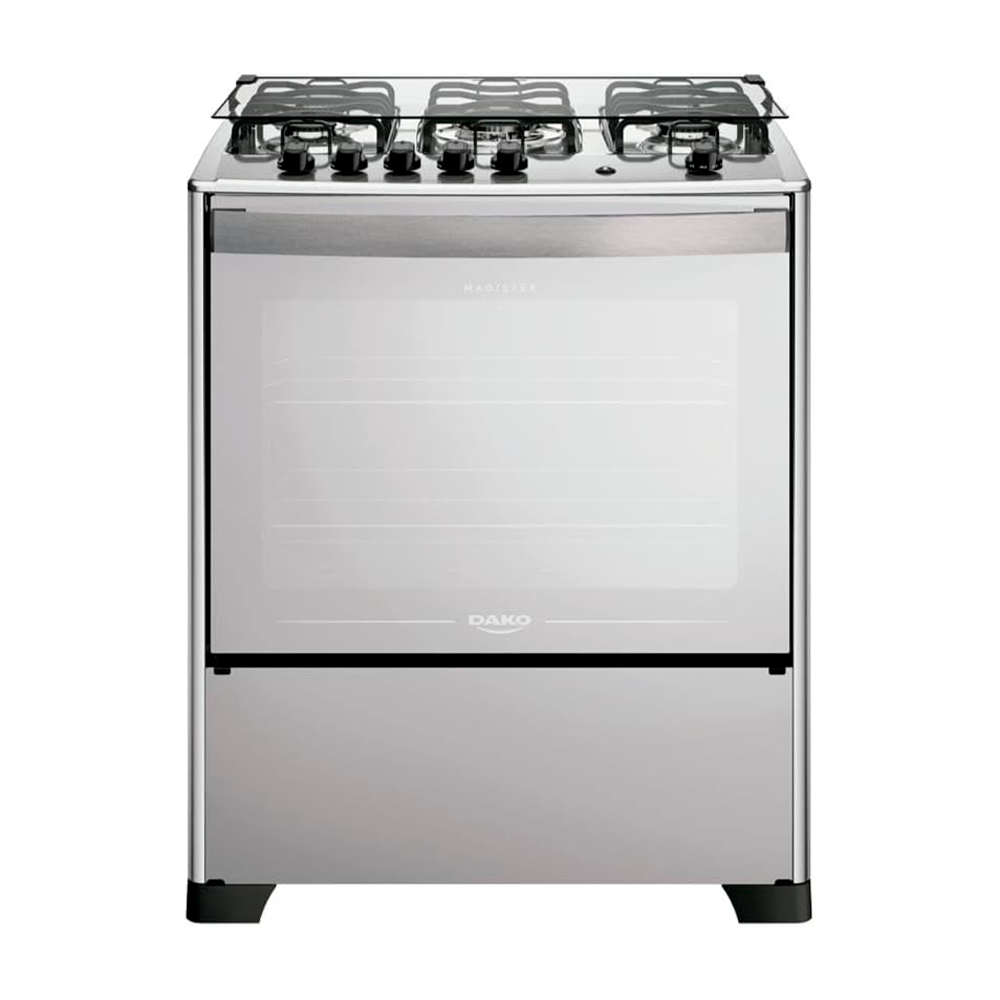 Fogão 5 Bocas Magister Tripla Chama Inox Style Dako/Atlas