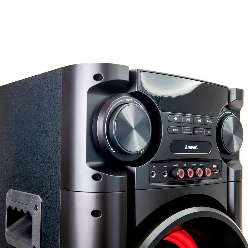 Caixa Amplificada ACA 1300 New x Sfm 1300W Amvox