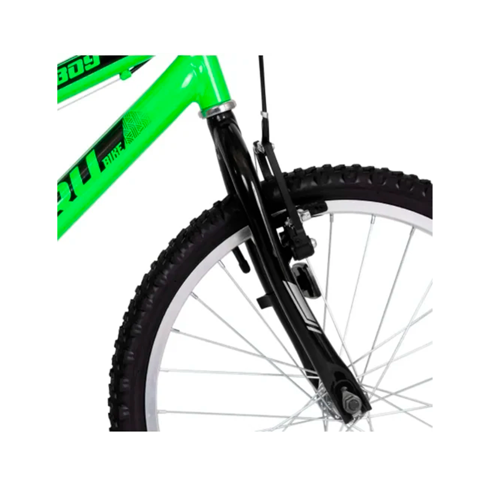 Bicicleta Aro 20 MTB Super Boy Verde Ciclo Cairu