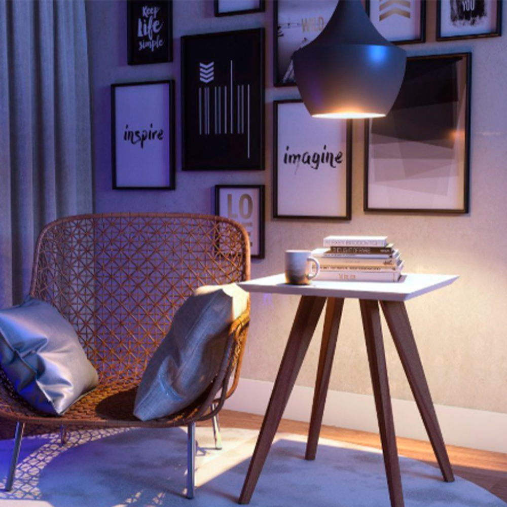 Mesa Classic Lateral Quadrada Off White Imcal