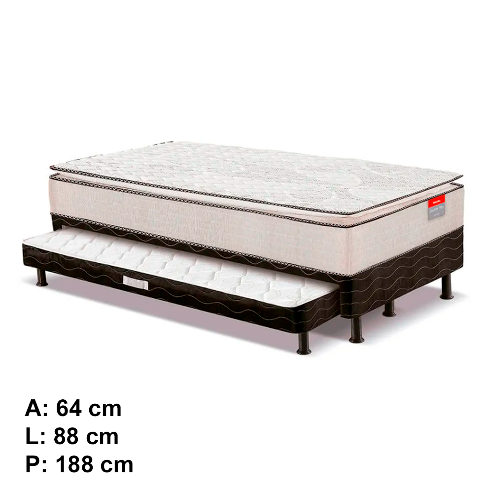 Colchão Conjugado Double Flex/C PILLOW Reconflex