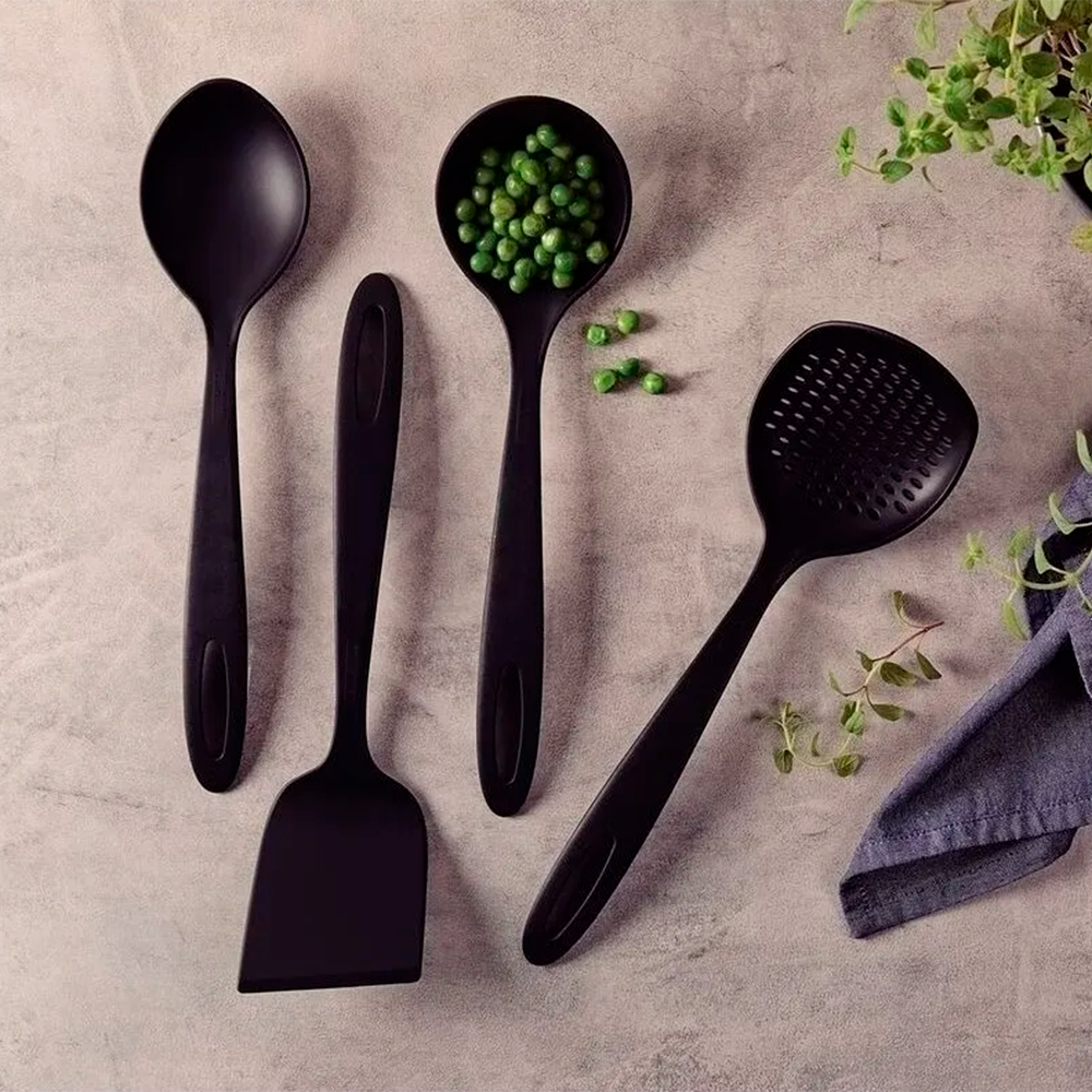 Jogo de Utensilio 4 Peças Abilit Utensilios de Nylon 25199001 Tramontina