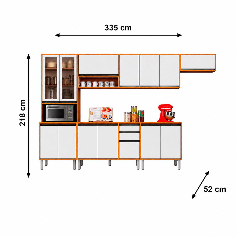 Cozinha 6 Peças Eduarda Chf Moveis