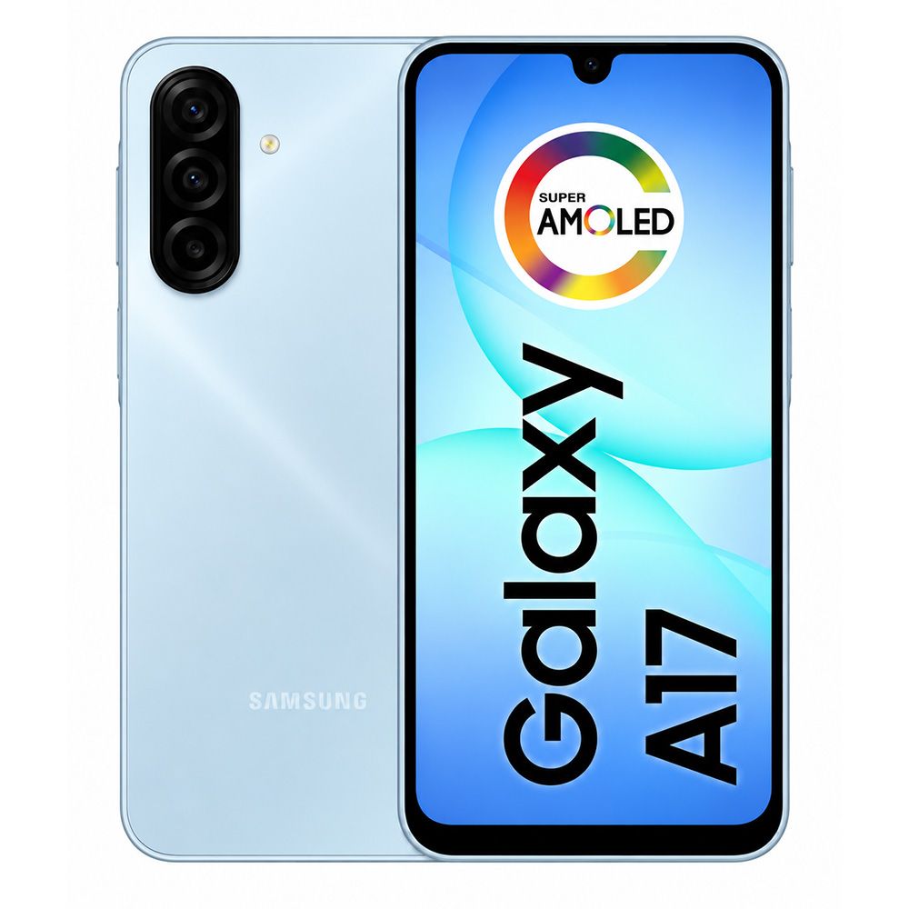 Smartphone Samsung Galaxy A17 Com Ia, 128gb, 4gb Ram, Câm De 50mp, Tela De 6.7", Nfc, Ip54