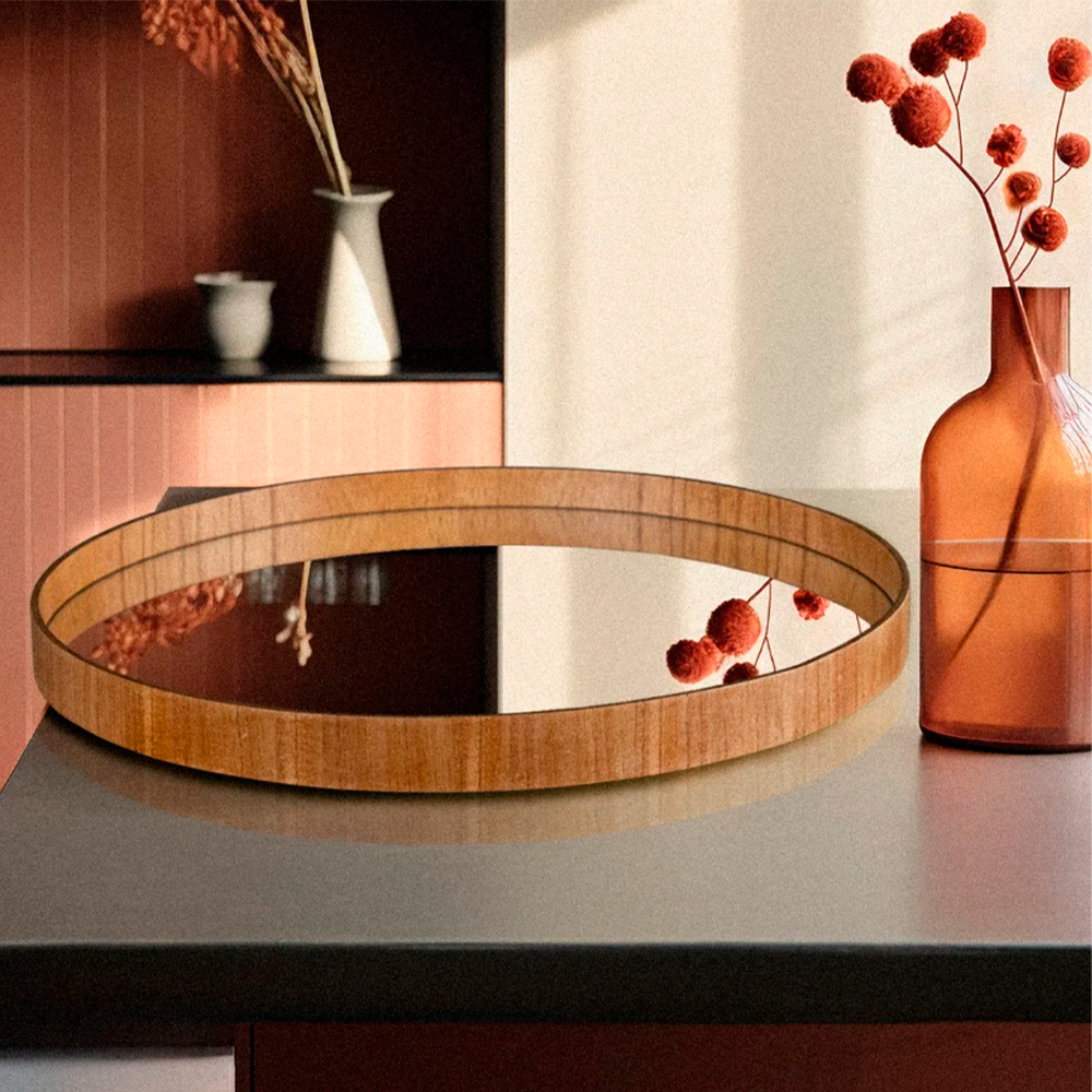 Bandeja Pérola 40cm Cinamomo Fino Tok