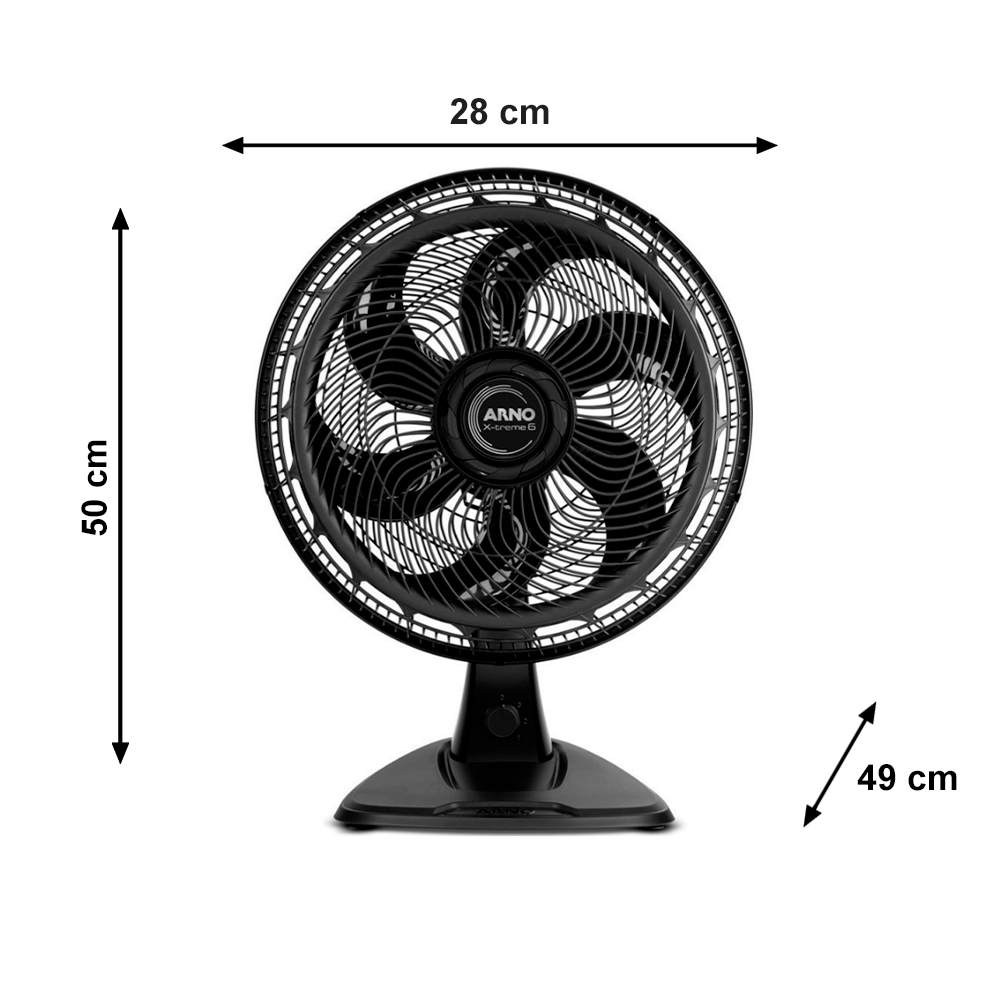 Ventilador De Mesa 40CM VE60C Xtreme 6 220V Arno