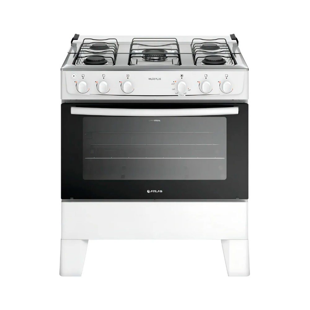 Fogão 5B Milão Plus Branco Atlas 