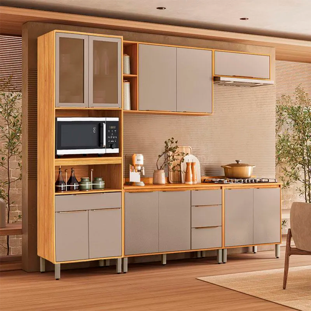 Cozinha Plena 5PCS Cinamon/Nude Prime Tx Demobile