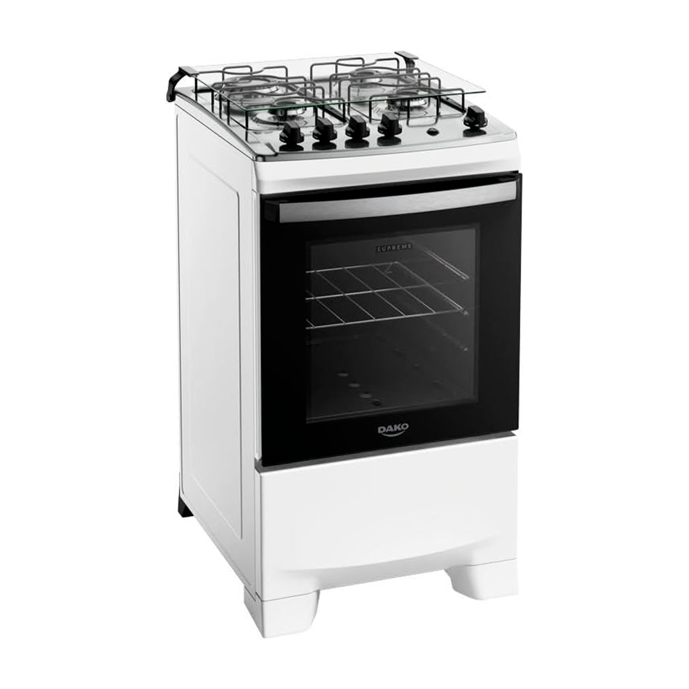 Fogão 4B Supreme Branco Dako Atlas