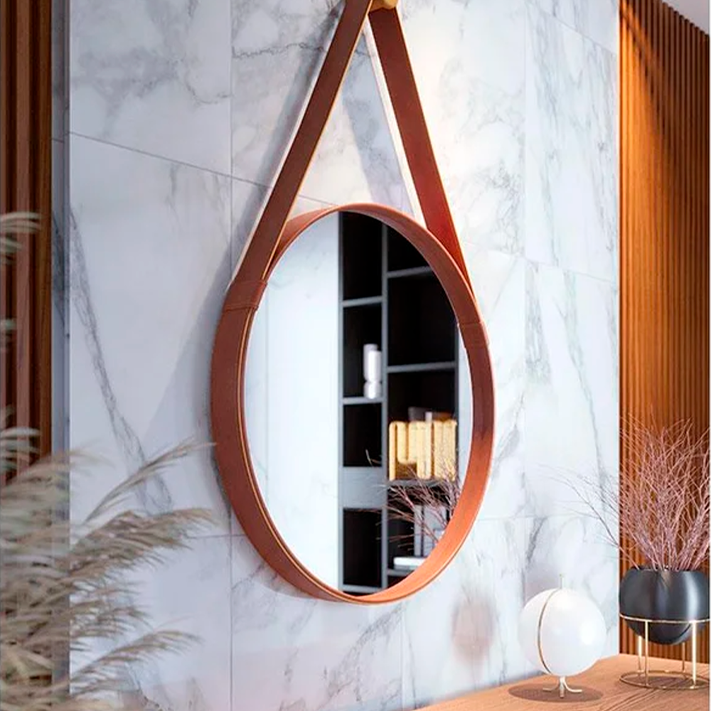 Espelho Aqua Mais 80 Marrom Imcal