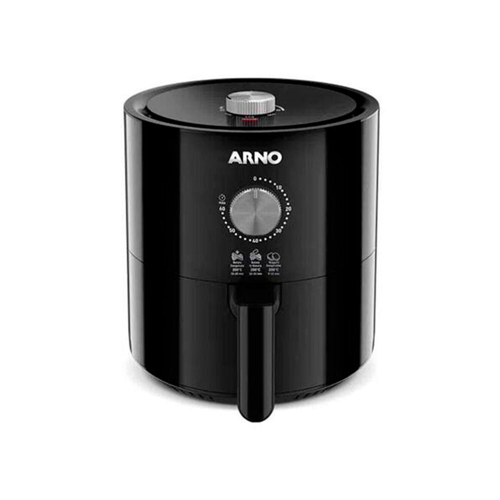 Fritadeira Air Fryer 4.2L Ufrp Ey1158b2 Ultra Black Meca 2 Preto Arno