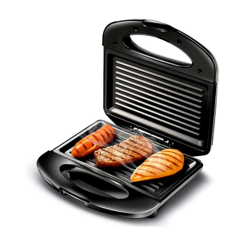 Sanduicheira S-07 800W Preto/Inox Mondial