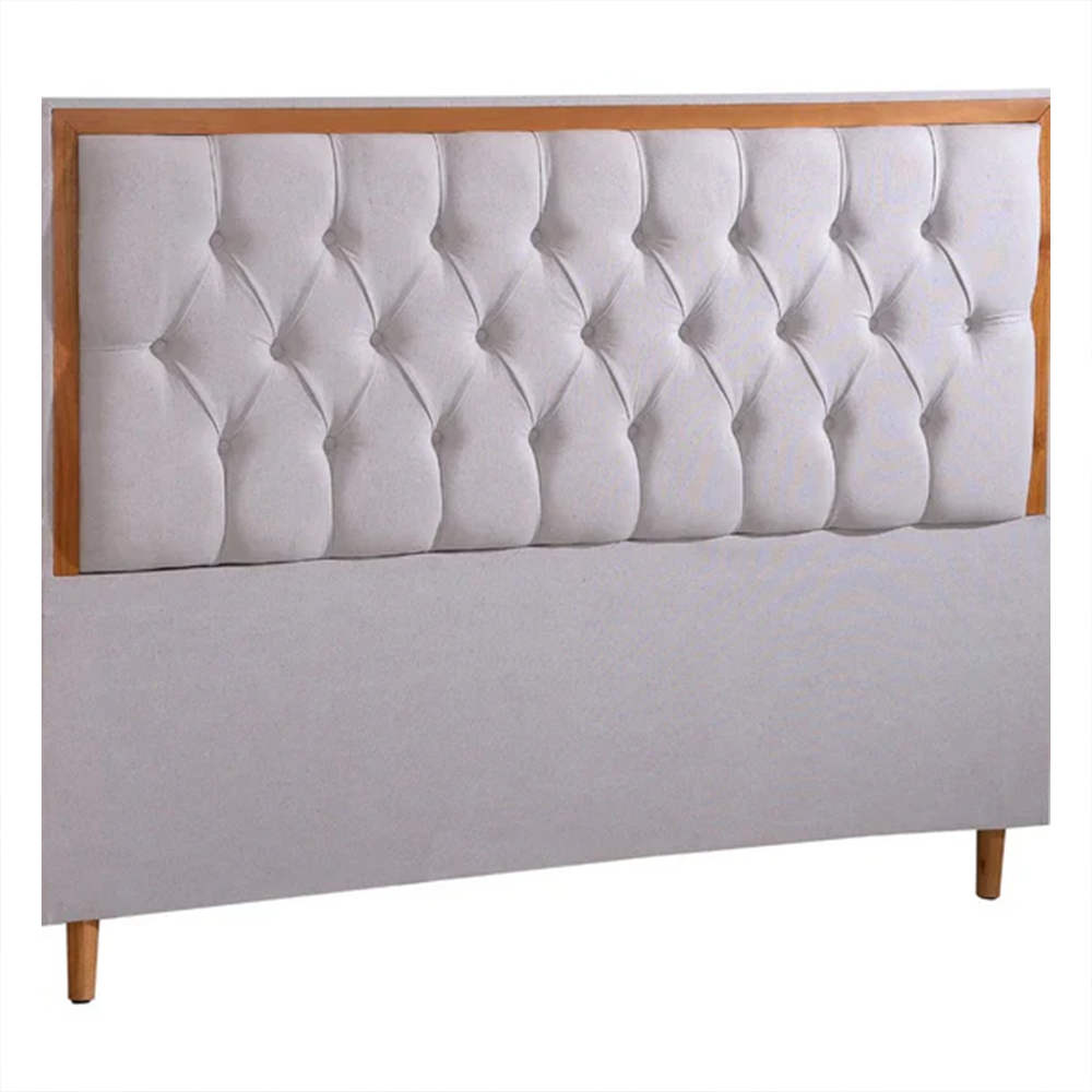 Cabeceira Diamante 01 Queen SL BEGE Mega Estofados