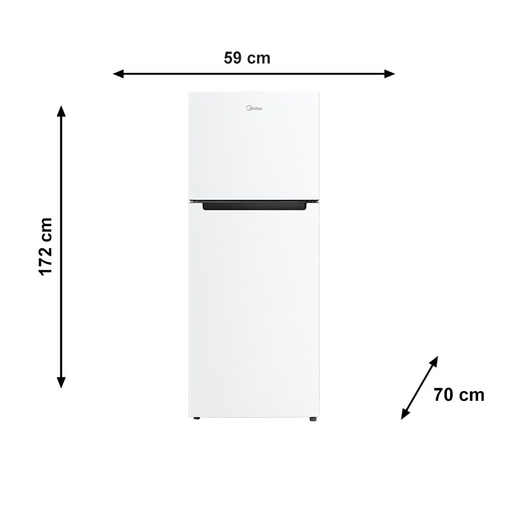Geladeira RT554 Duplex Cycle Defrost 410L 220V Midea