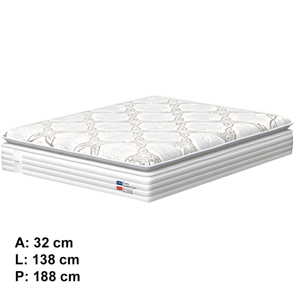 Colchão Fiore Comfort Luxo 138x32 Cer Probel
