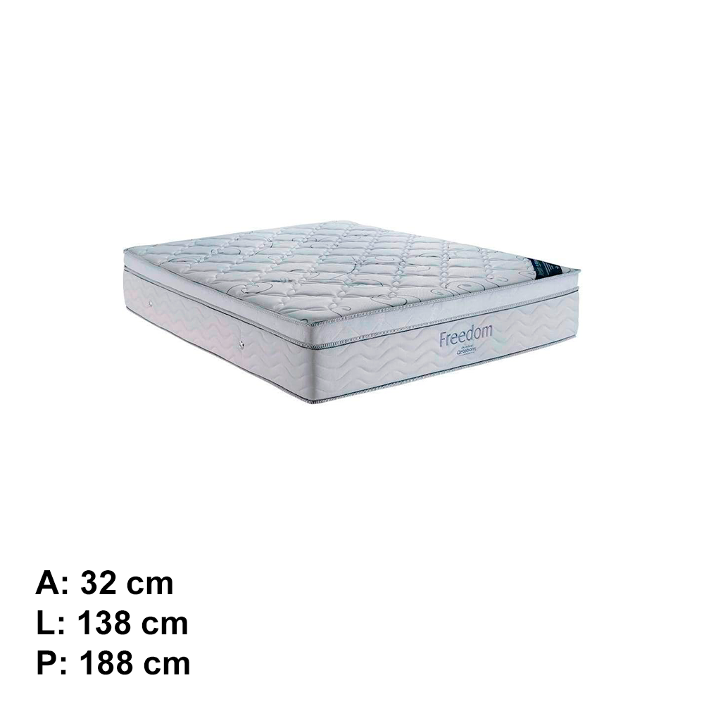 Colchão New Freedom 138x32 Ortobom