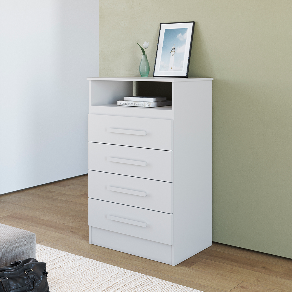 Comoda Jessica Branco ACP MOVEIS 