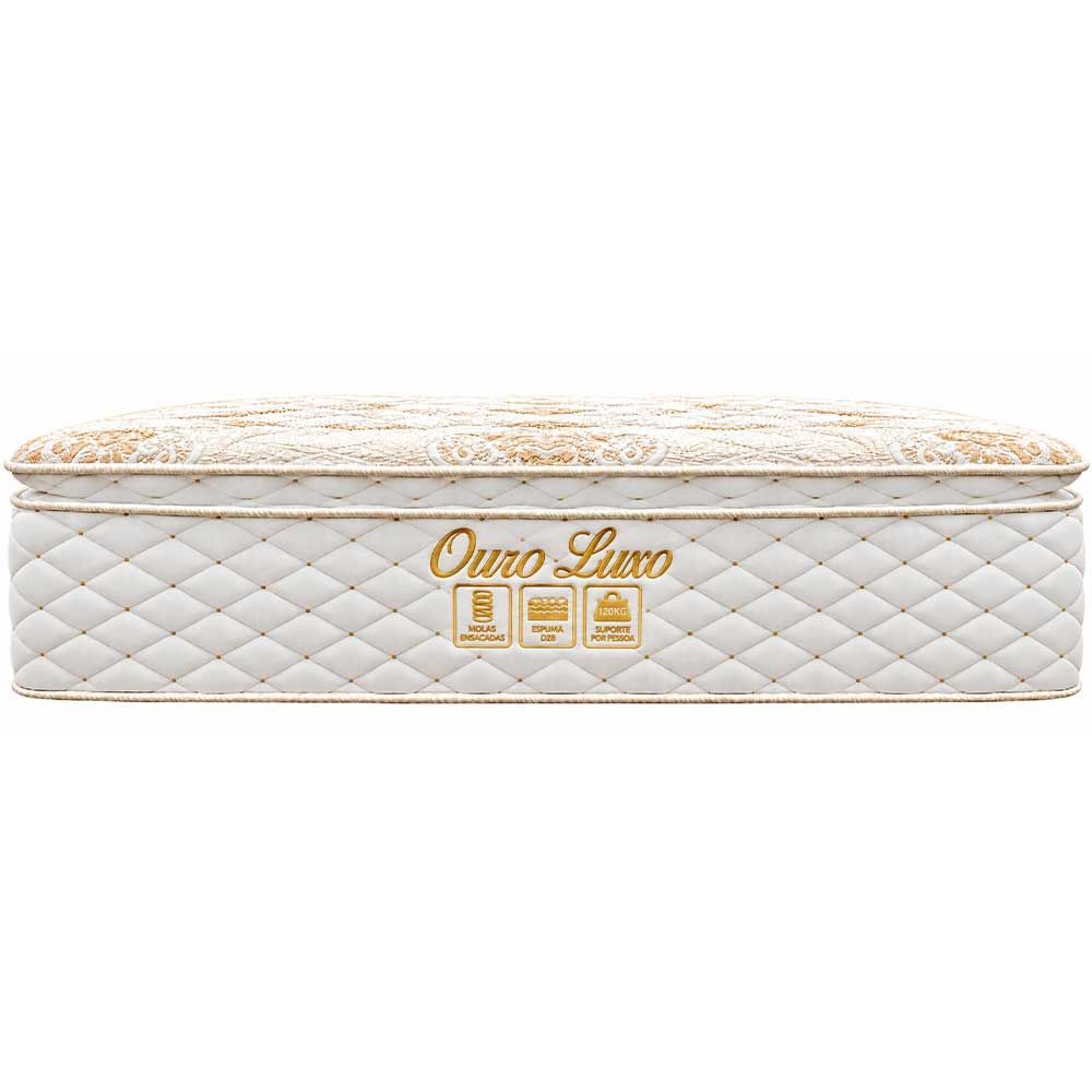 Colchão Ouro Luxo com Pillow e EPS 158x198 Softflex