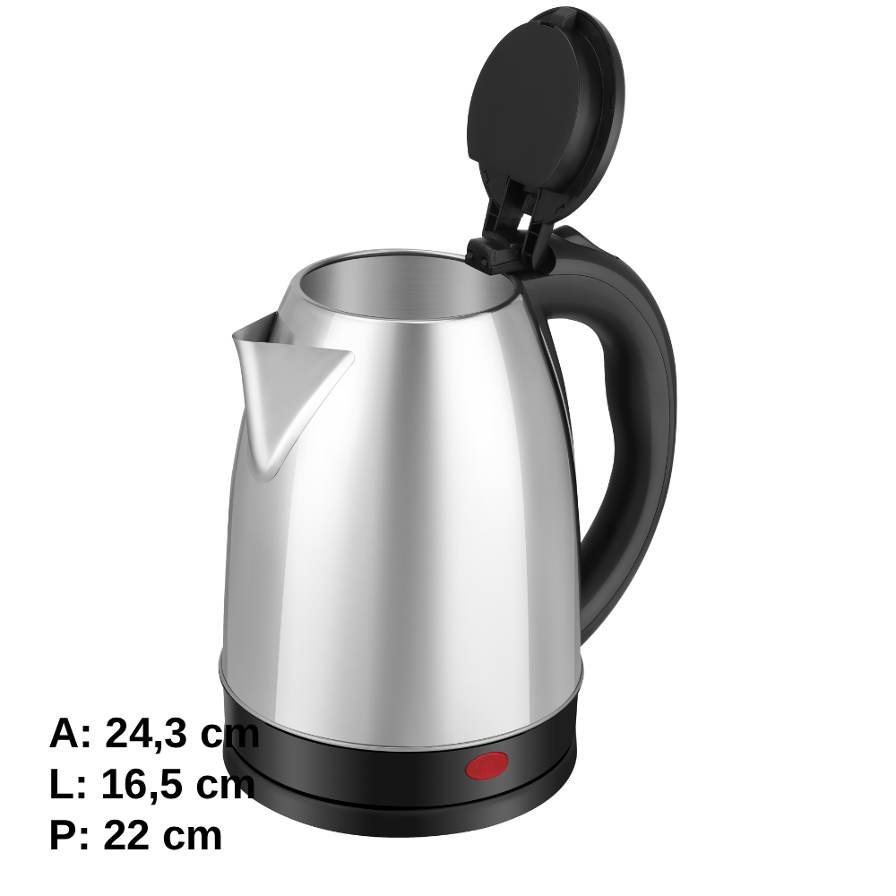 Chaleira 1,8L CHITA2ESSA 220V PRETO/INOX ITATIAIA