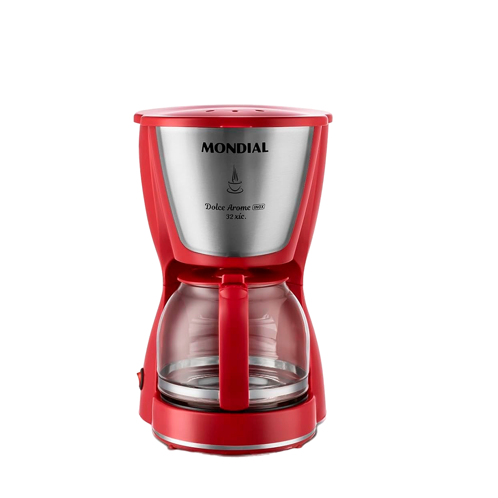 Cafeteira Dolce Arome C-32 32X 800W Vermelho/Inox Mondial