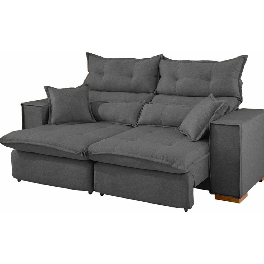 Sofa Parma T02 Veludo Tabaco Jw Estofados
