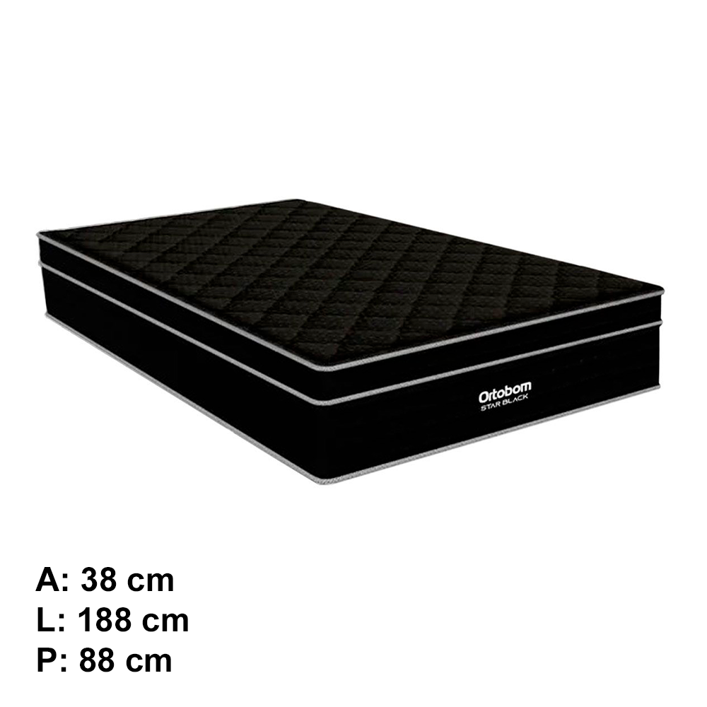 Colchão Star Black 88x38 Ortobom