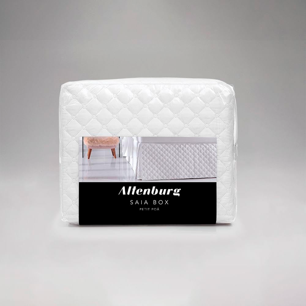 Saia Box Petit Poa Ultrawave Branco 138cmx188cmx35cm Altenburg