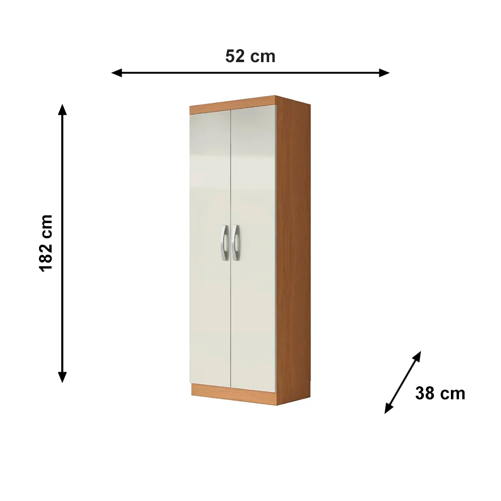 Multiuso Slim 2 Portas CT Poquema