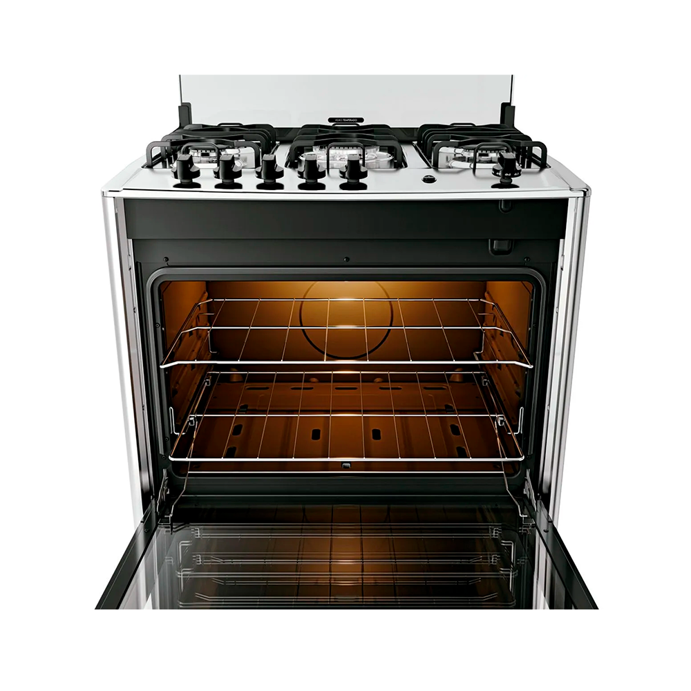 Fogão 5B Magister Preto/Inox Dako/Atlas