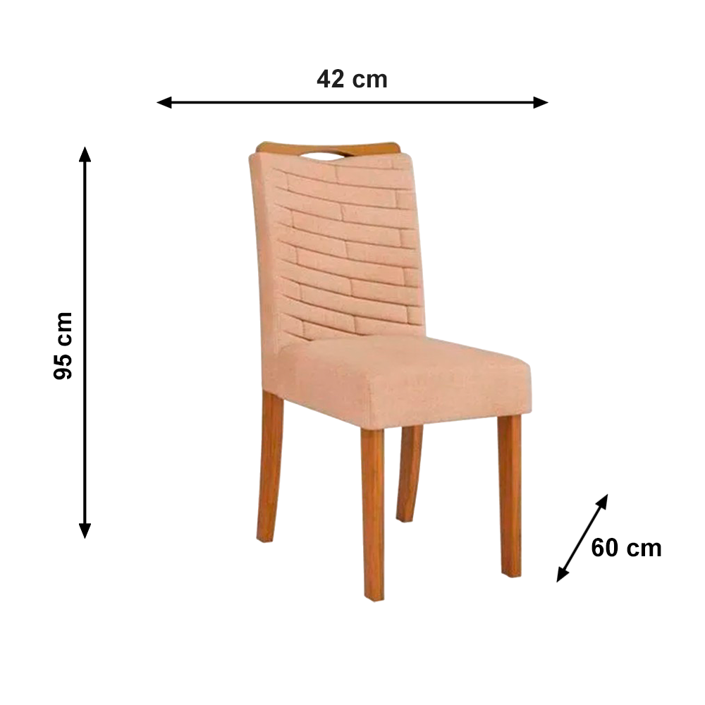 Cadeira Julia Creme DJ MOVEIS