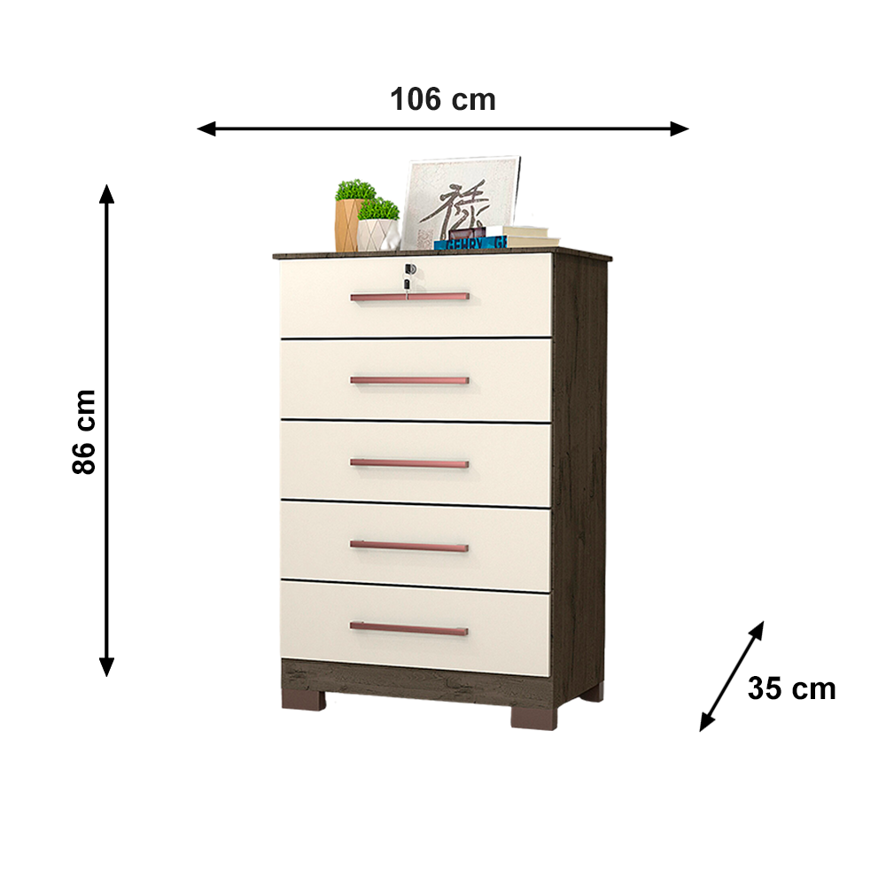 Comoda Mastery Com Pe Amendoa Off White Josan