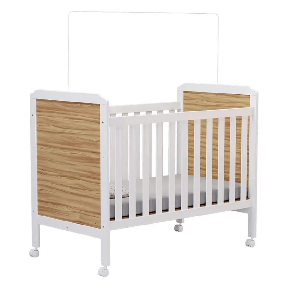 Berco Cloe Branco Brilho/Amendoa Peroba