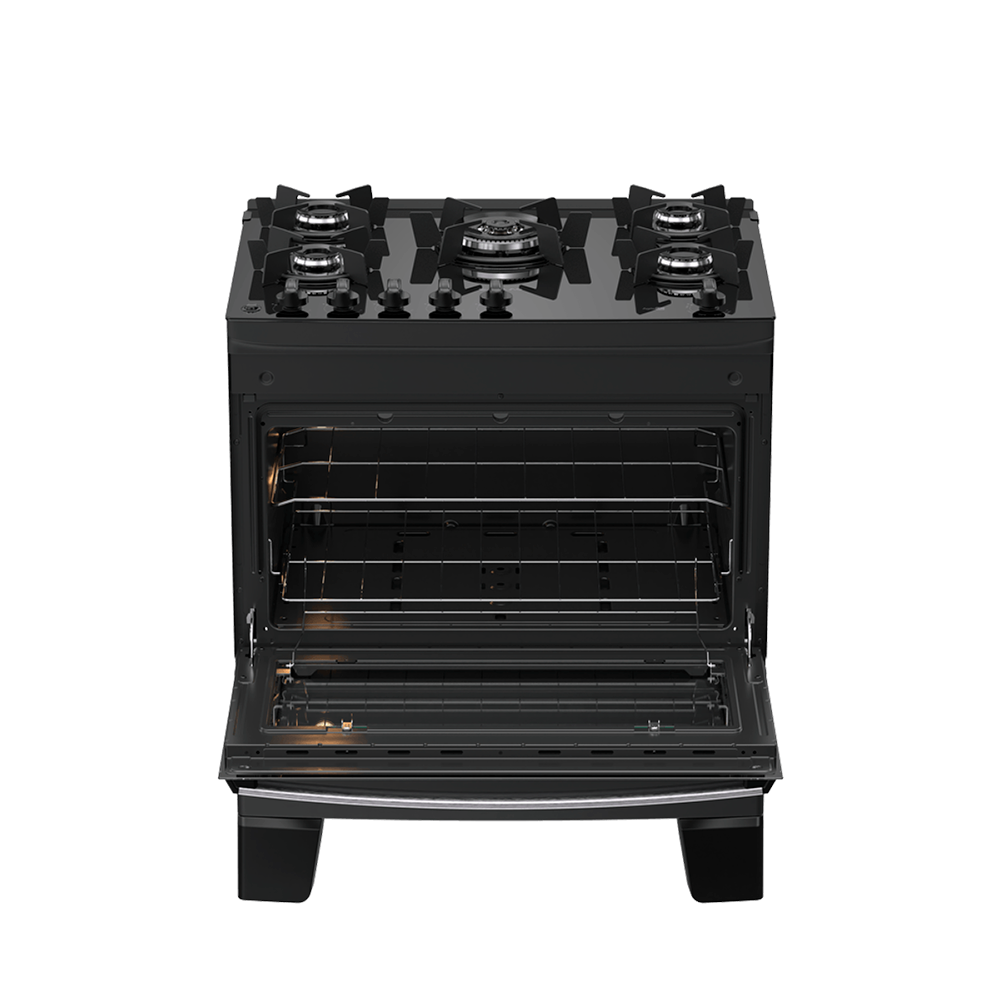 Fogão 5B Agile Up Preto Atlas