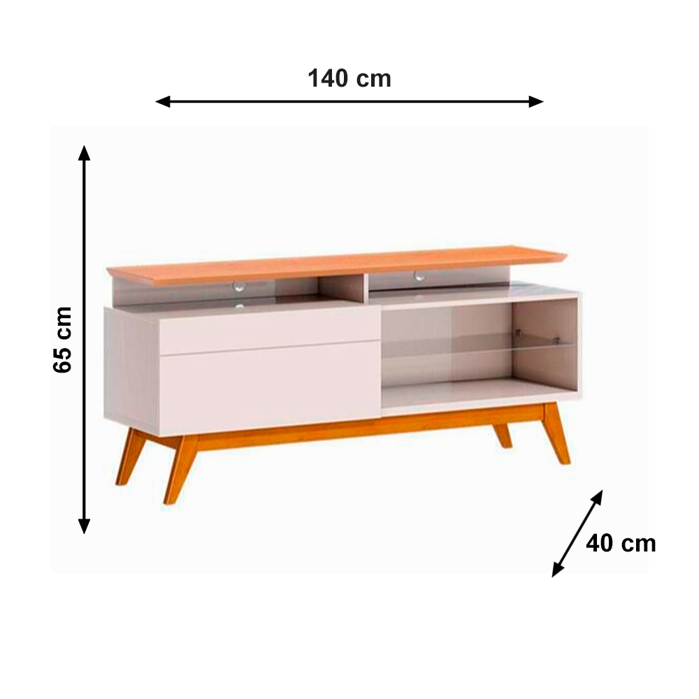 Rack Classic Mais 1G 1.4 Off White/Nature Imcal