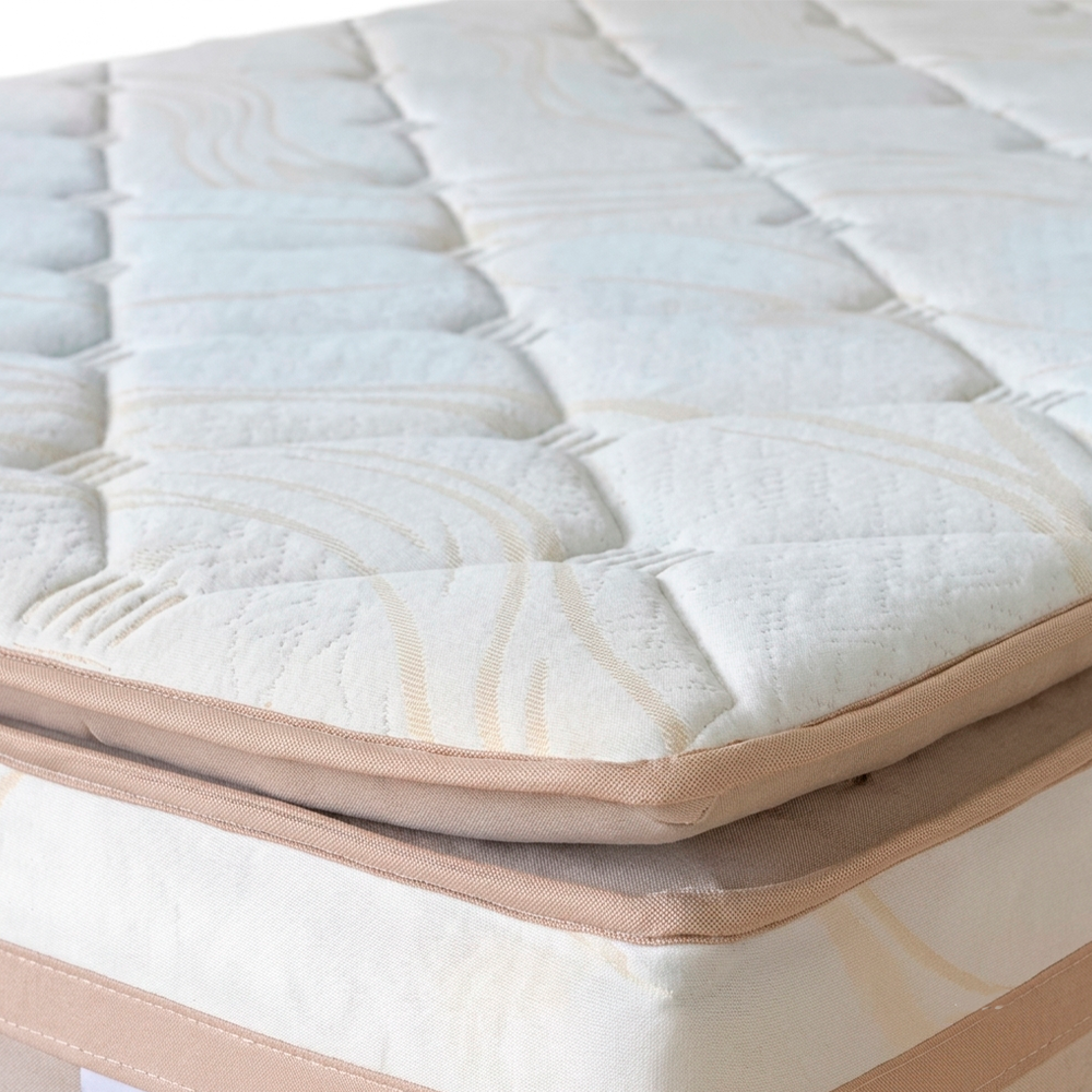 Colchão Titan com Pillow Molas Ensacadas 158x35 Titanio 