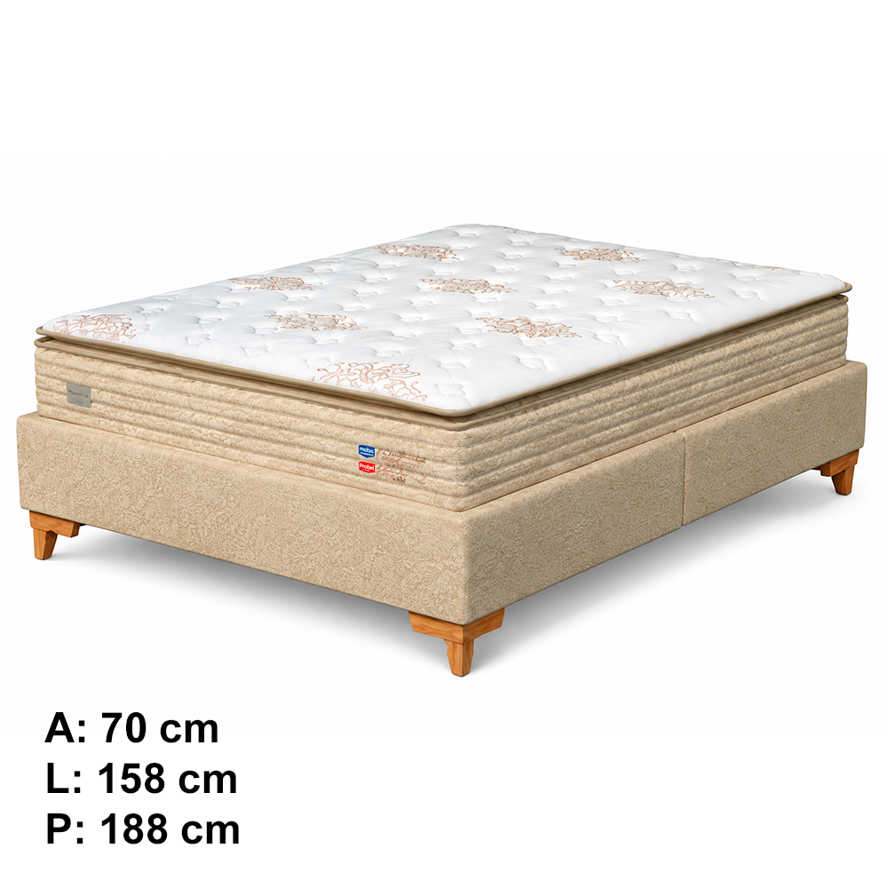 Conjunto Box Supremo Casal 158x70 Probel