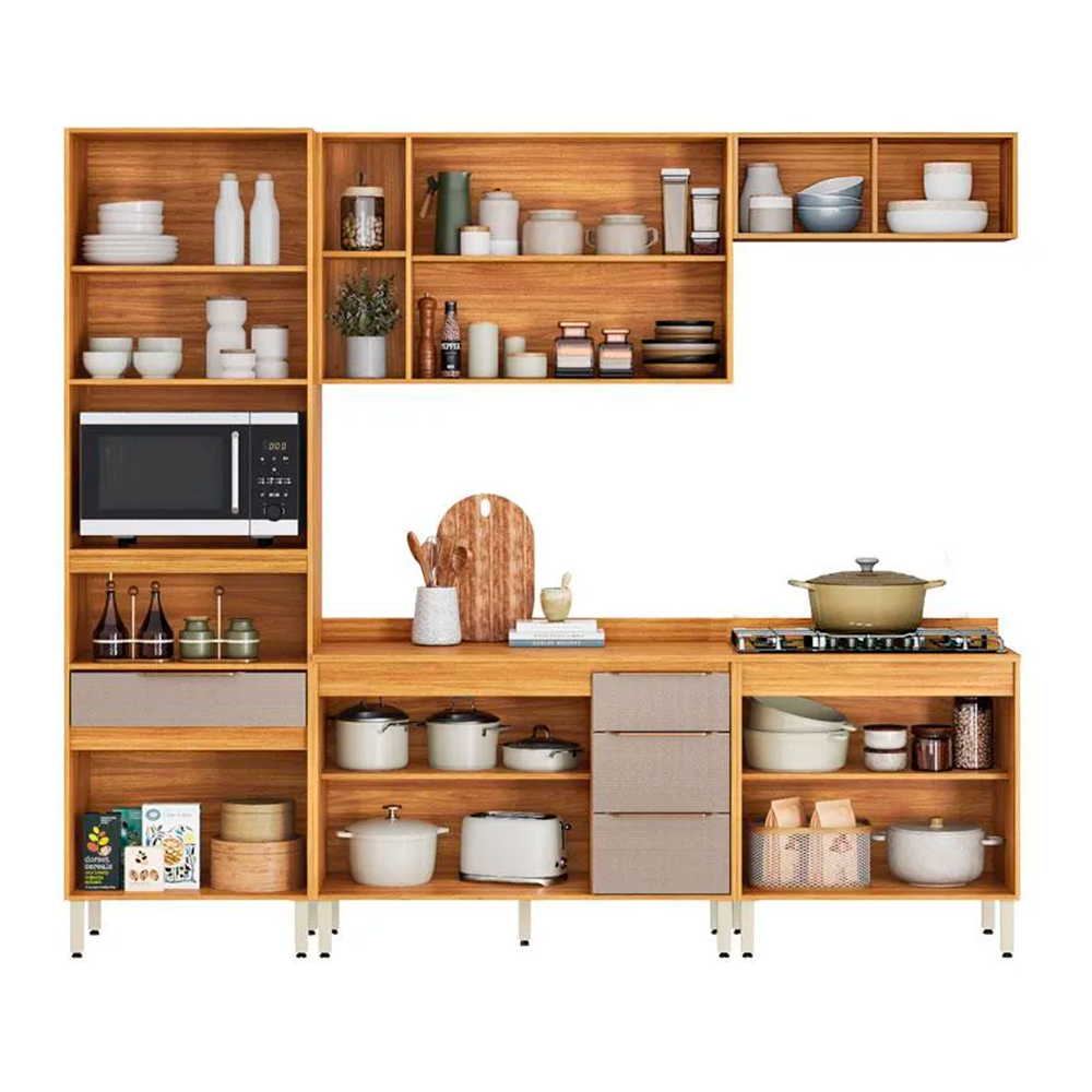Cozinha Plena 5PCS Cinamon/Nude Prime Tx Demobile