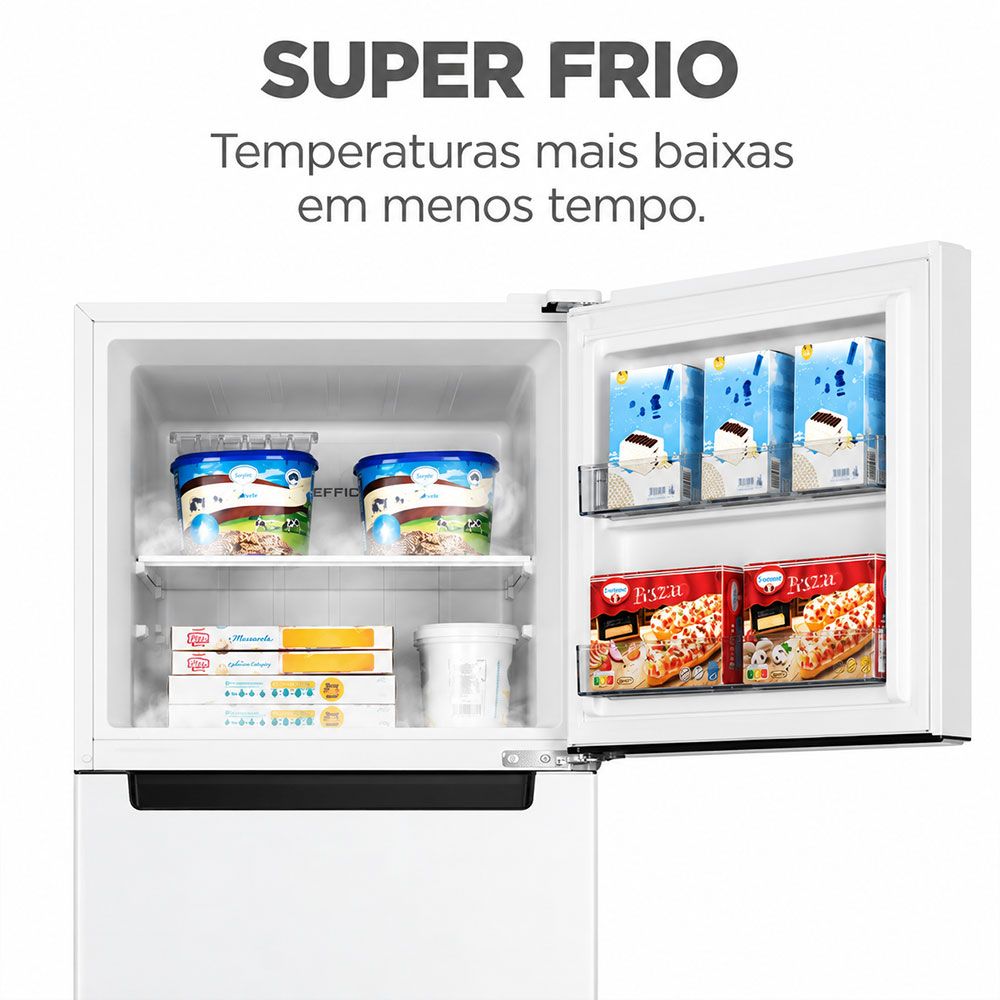 Geladeira RT554 Duplex Cycle Defrost 410L 220V Midea