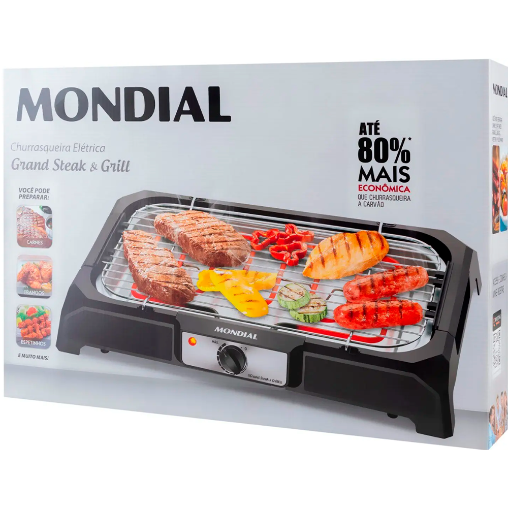 Churrasqueira Elétrica CH-05 2000W Mondial