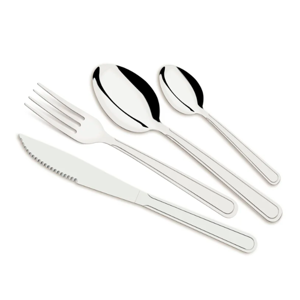 Faqueiro 24 Peças Buzios Aço Inox 23799075 Tramontina
