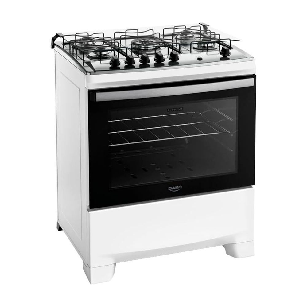Fogão 5B Supreme Branco Dako Atlas