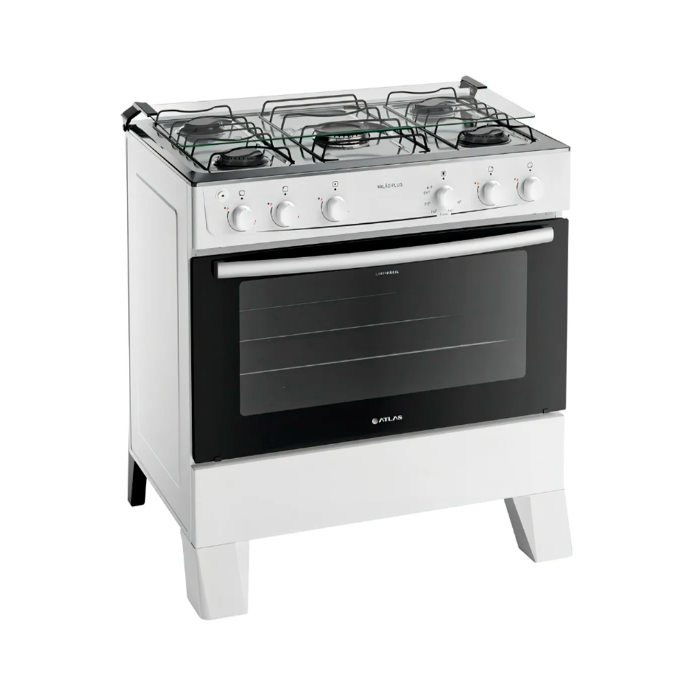Fogão 5B Milão Plus Branco Atlas 