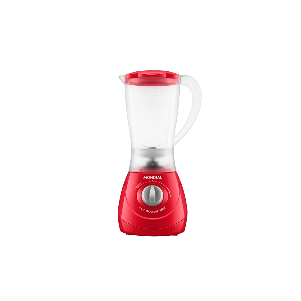Liquidificador 2V Easy Power L-550 550W 220V Vermelho Mondial