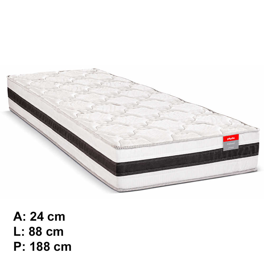 Colchão Master Un Molas Ensacadas 88x24 Reconflex