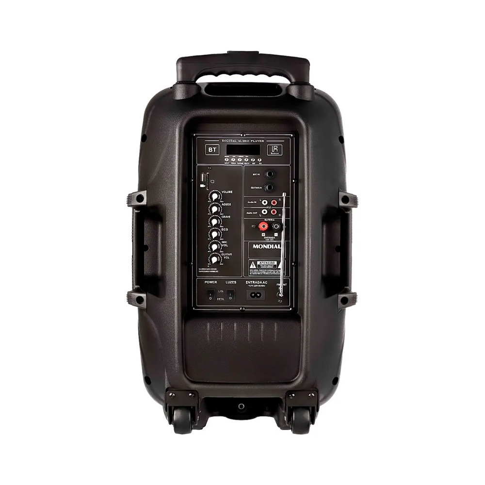 Caixa Amplificada CM-550 Connect Power Plus 550W C/Bat C/Cont Mondial